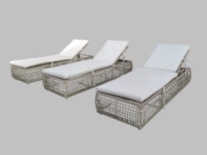 Asoleadora Para Exterior En Ratan Sintetico