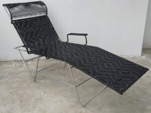 Asoleadora en Mimbre Plástico PVC Brillante