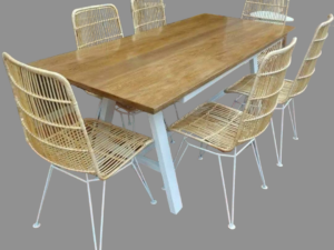 Comedor de 6 Puestos Con Mesa Exterior