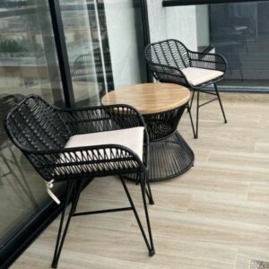 Set de terraza Metálico y PVC